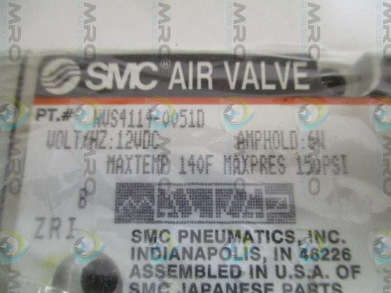 SMC NVS4114-0051D AIR VALVE NSMP