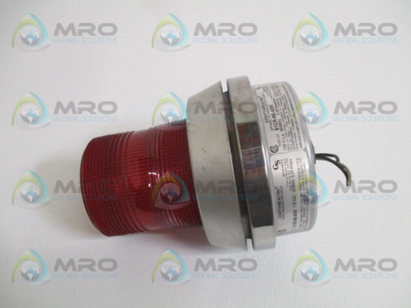 EDWARDS 51CR-N5-40W RED STROBE LIGHT FIXTURE W/ HORN  UNMP
