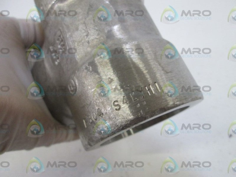 LADISH ELBOW 1-1/2" 3000WOG F304 S4EYH1 NSNP
