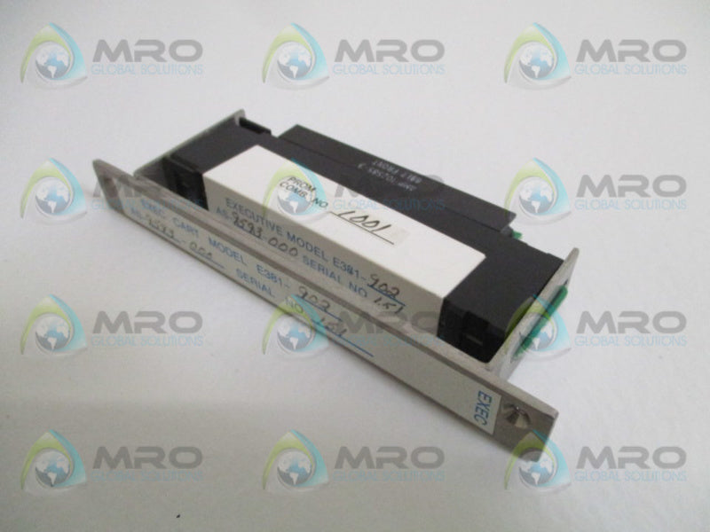 SCHNEIDER MODICON AS-9593-000 AS-E381-902 EXEC CART MODULE UNMP