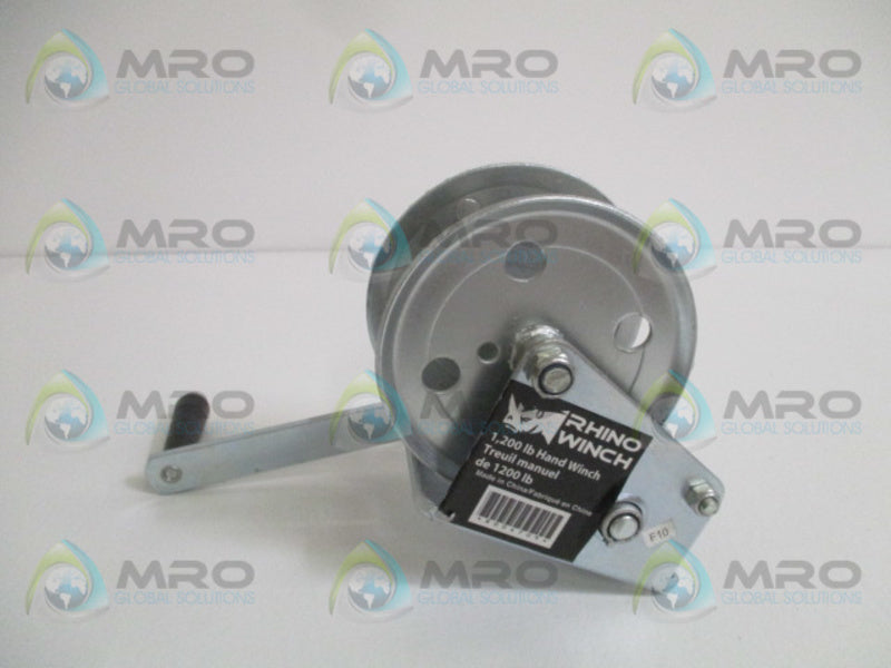 RHINO F10 HAND WINCH 1,200 LBS UNMP