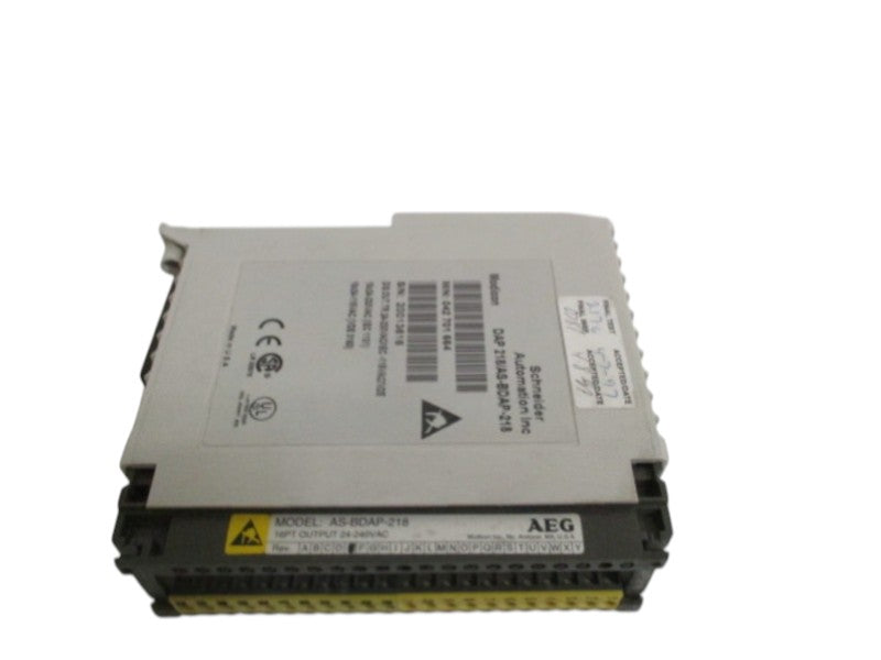 SCHNEIDER AEG MODICON DAP218/AS-BDAP-218 OUTPUT MODULE UNMP