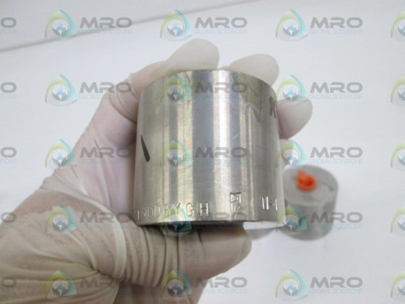 LOT OF 3 COUPLING 1-1/2" X 1/2" 6000# WOG A182F316D6YGH NSNP