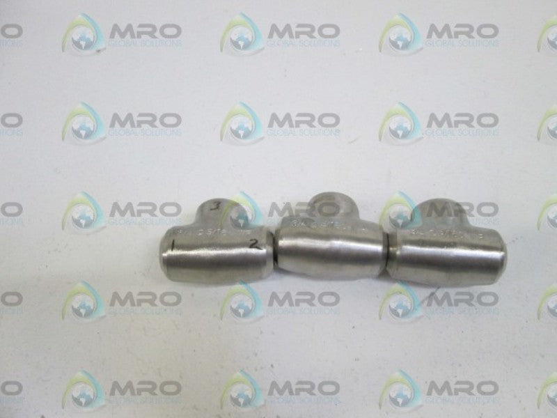 LOT OF 3 FITTING  3/4" S/160WP 316 MAH NSNP