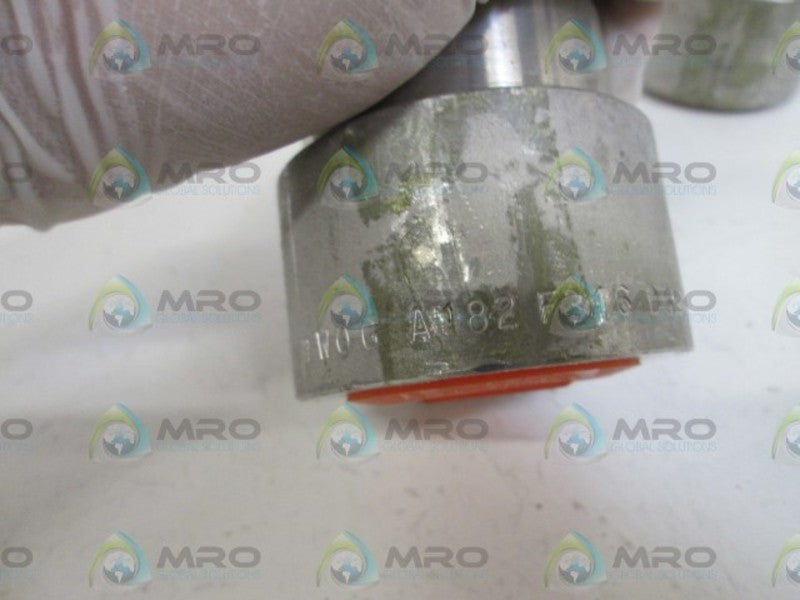 LOT OF 2 COUPLING 1-1/2"X1" 6000 WOG A182F316D6WBH1 NSNP