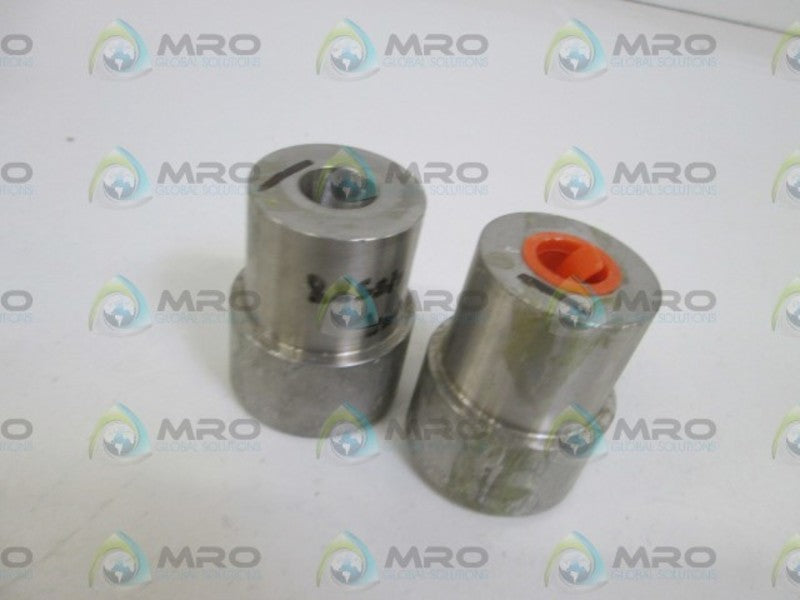 LOT OF 2 COUPLING 1-1/2"X1" 6000 WOG A182F316D6WBH1 NSNP