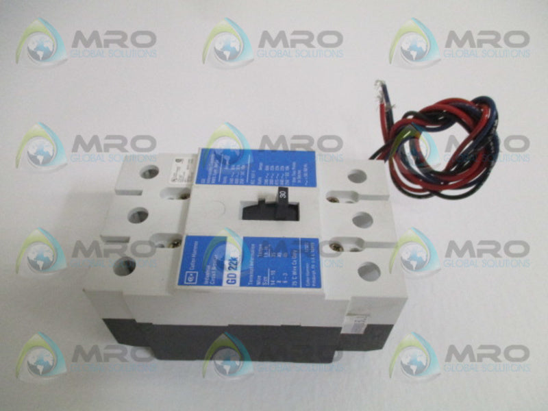 CUTLER HAMMER GD3030CA3 CIRCUIT BREAKER 30A  NSNP