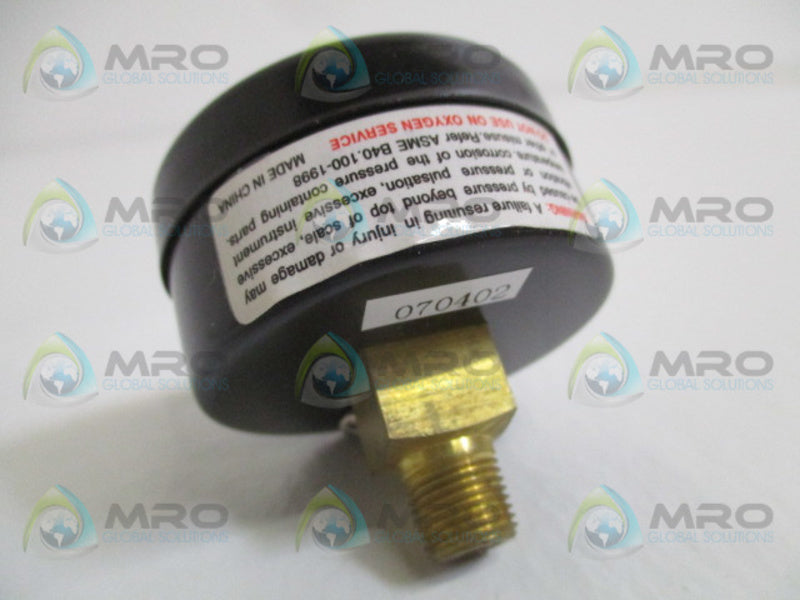NORGREN 18-013-204 PRESSURE GAUGE 0-160 PSI 0-11 BAR  NSMP