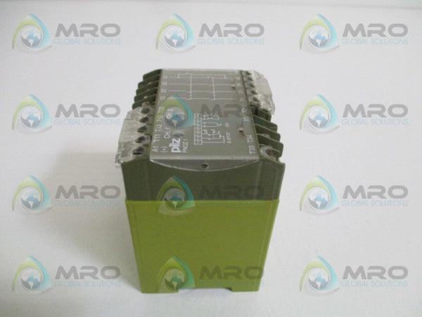 PILZ PNOZ124VDC3S1O SAFETY RELAY 24VDC UNMP