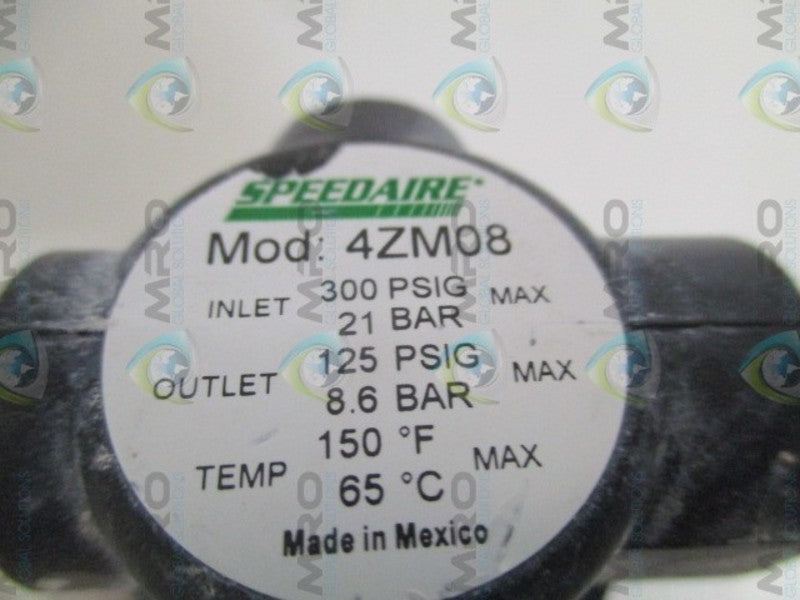 SPEEDAIRE 4ZM08 AIR REGULATOR UNMP