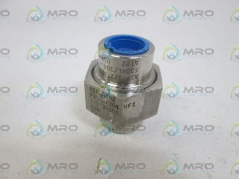 USA COUPLING ASP A182 F340L/304 1/2" 3000# WOG NSNP