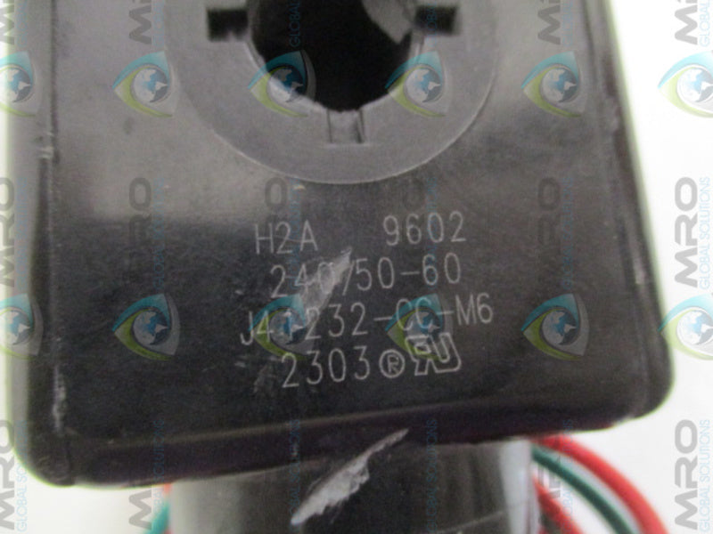 JD GOULD J41232-CC-M6 SOLENOID VALVE COIL 240V NSNP