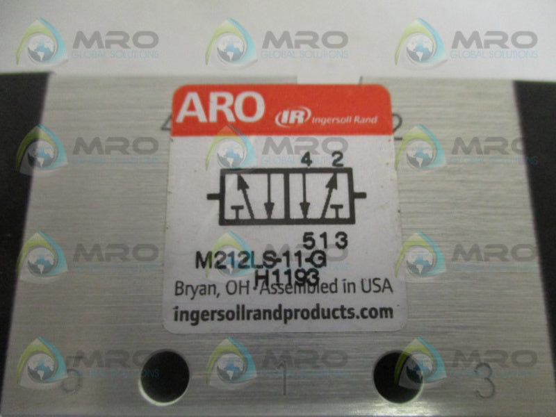 INGERSOLL RAND M212LS-11-G MANUAL AIR CONTROL VALVE (AS PICTURED) NSNP