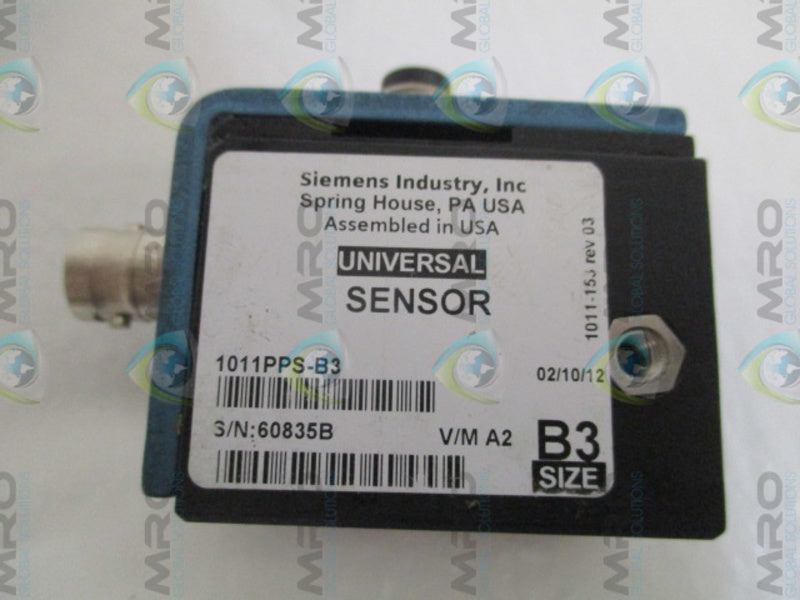 SIEMENS 7ME3951-0LC00 1011PPS-B3 UNIVERSAL SENSOR NSNP