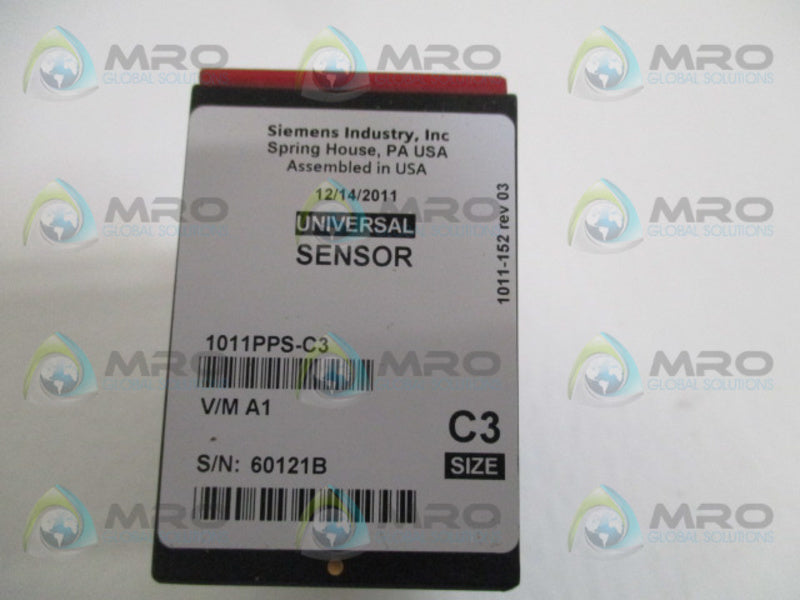 SIEMENS 7ME3951-0LD00 1011PPS-C3 UNIVERSAL SENSOR NSNP