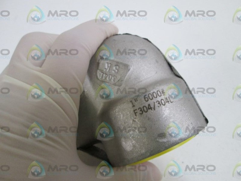 USA ELBOW 1" 6000# F304/304L NSNP
