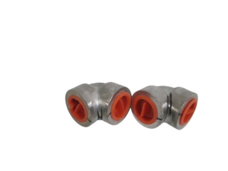 LOT OF 2 LADISH ELBOW 1" 6000WOG A182F304S4GXL NSNP