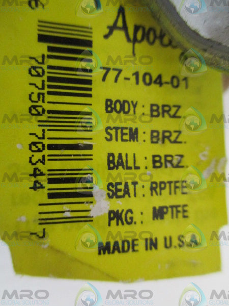 APOLLO 77-104-01 3/4" NSNP