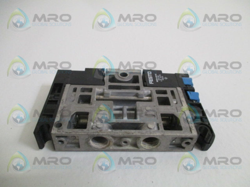 FESTO CPV18-M1H-2X3-GLS-1/4 163189 SOLENOID VALVE (AS PICTURED)  UNMP