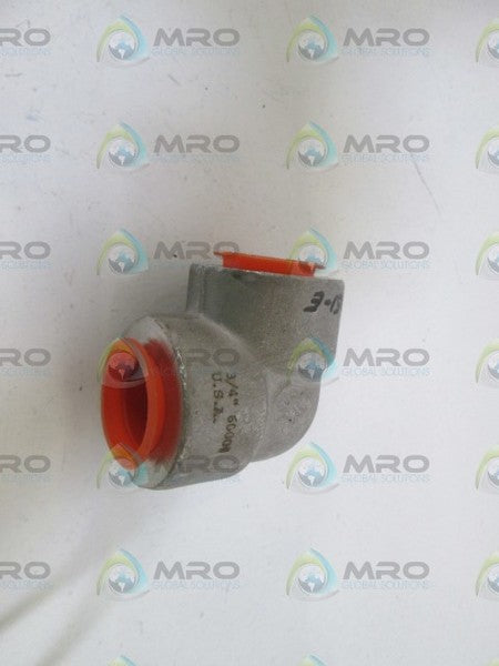 USA ELBOW 3/4" 6000# WOG NSNP