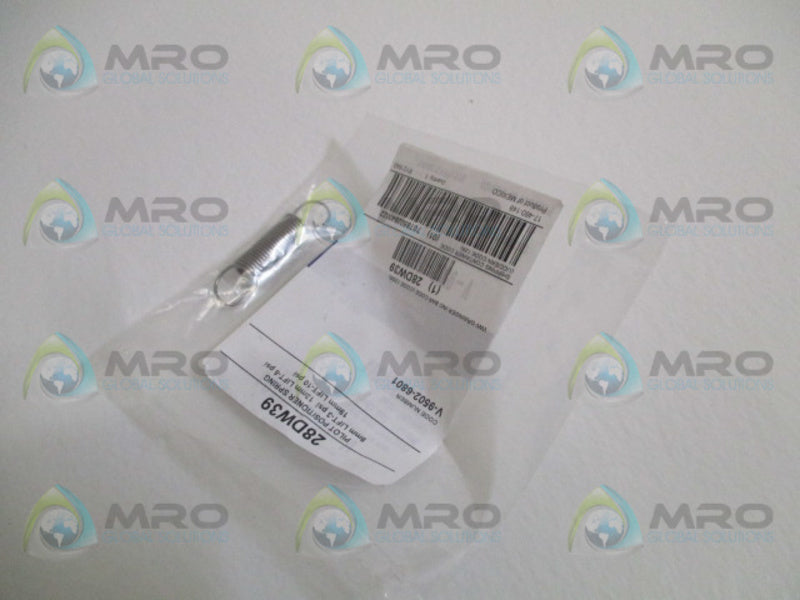 JOHNSON CONTROLS V-9502-6801 PILOT POSITIONER SPRING NSMP