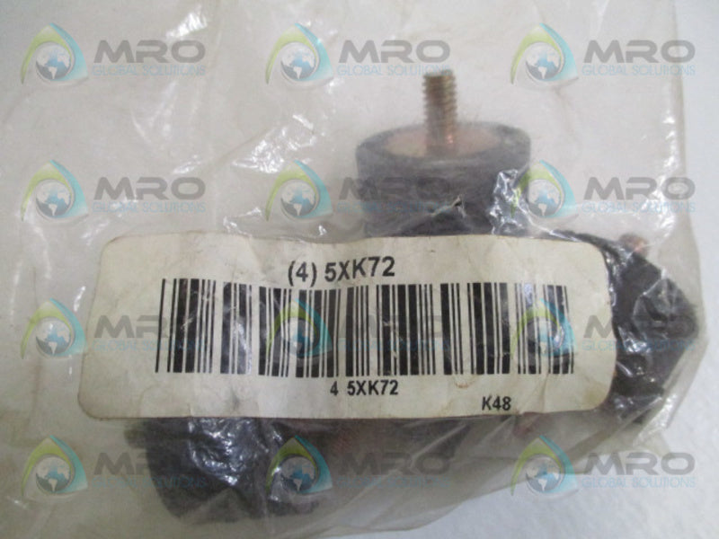 GRAINGER 5XK72 VIBRATION ISOLATOR (PKG OF 4) NSMP
