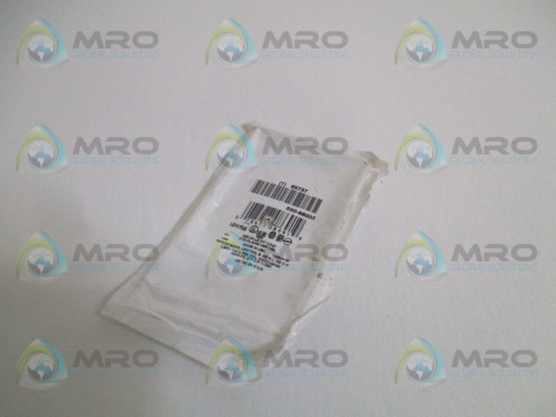 LEVITON 86003 1-GANG DUPLEX RECEPTACLE PLATE NSMP