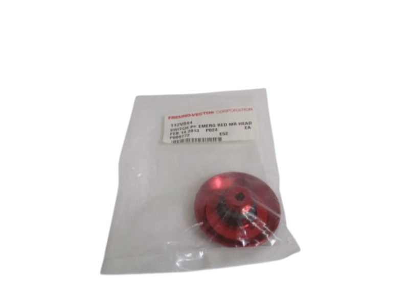 FREUND-VECTOR 112V844 PUSHBUTTON EMERGENCY MUSHROOM HEAD NSMP