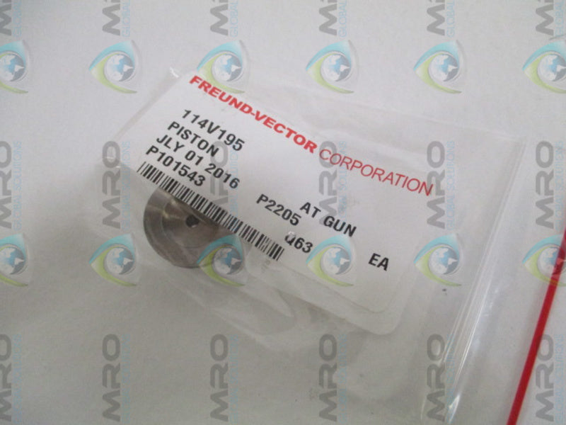 FREUND-VECTOR 114V195 PISTON  NSMP