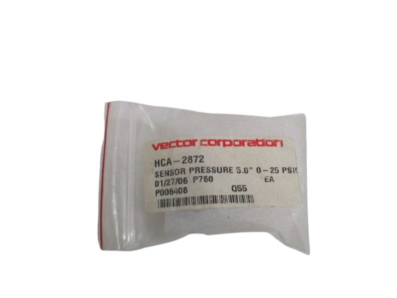 VECTOR HCA-2872 PRESSURE SENSOR 0-25 PSIG NSMP