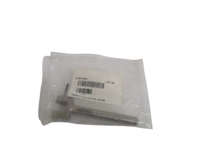 SCHEU&KNISS A-220-258-1 WEIGHT ADJUSTING LEVER NSMP