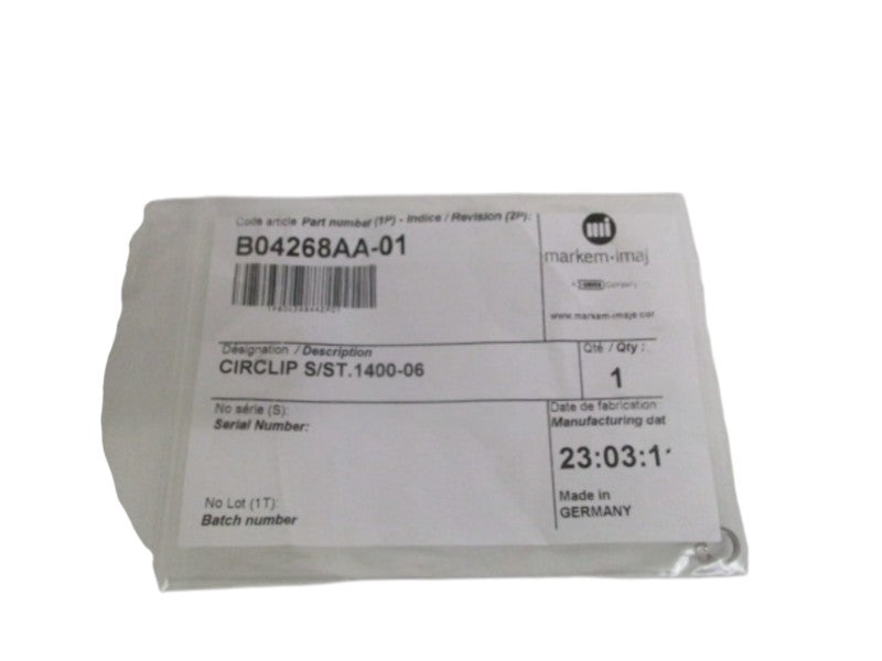 MARKEM IMAJE B04268AA-01 CIRCLE CLIP NSMP