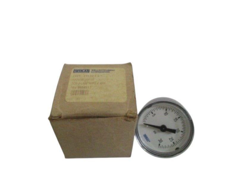 WIKA 9690217 PRESSURE GAUGE 0-30 PSI NSMP