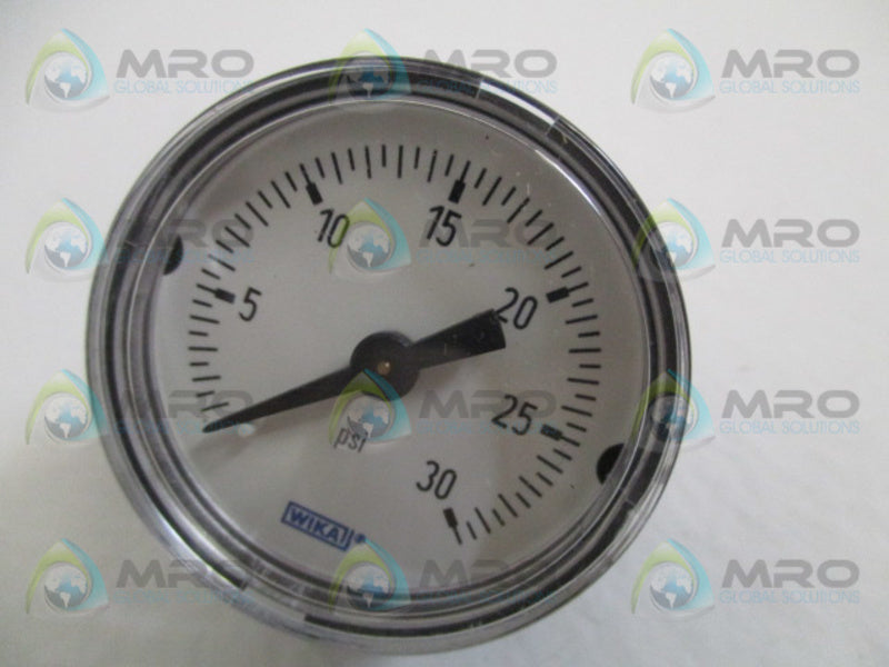 WIKA 9690217 PRESSURE GAUGE 0-30 PSI NSMP