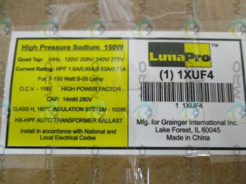 LUNAPRO 1XUF4 BALLAST KIT NSMP