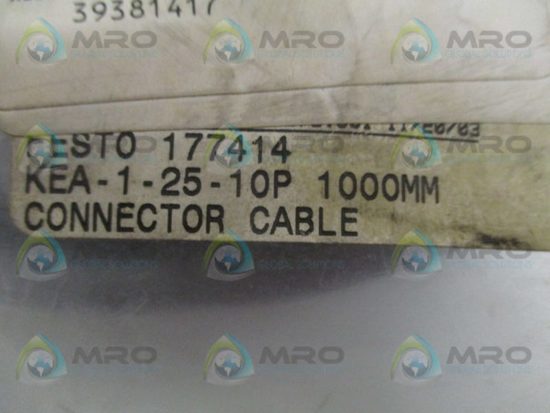 FESTO KEA-1-25P-10  CONNECTOR CABLE  NSMP