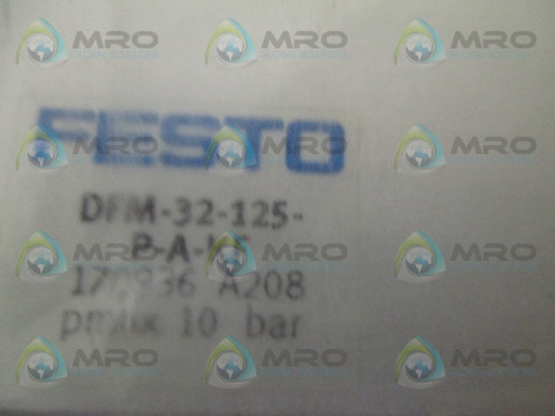FESTO DFM-32-125-P-A-KF PNEUMATIC GUIDED LINEAR DRIVE  NSMP