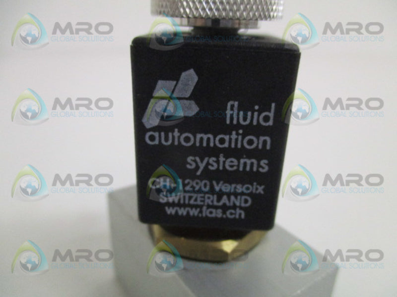 FUILD AUTOMATION CH-1290 SOLENOID VALVE COIL CONNECTOR 24V NSNP