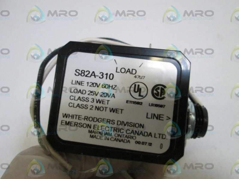 WHITE-RODGERS TRANSFORMER S82A-310 NSMP