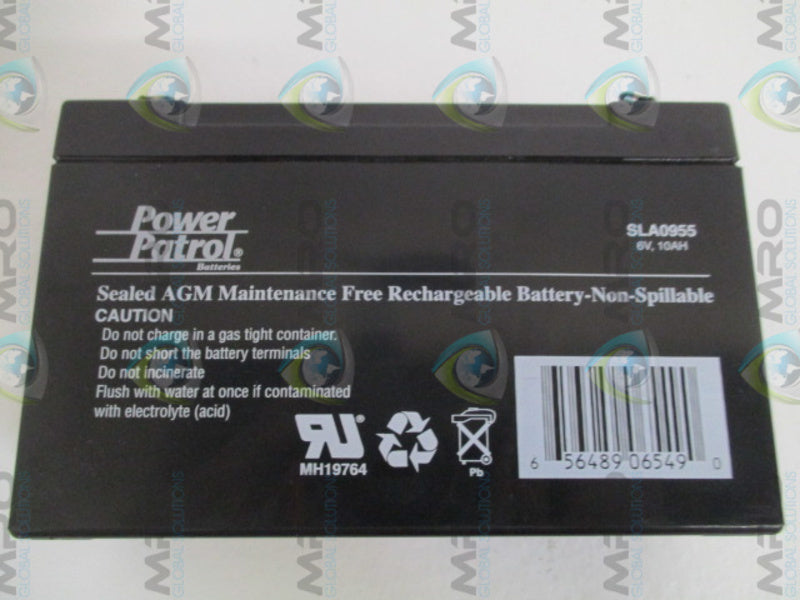 POWER PATROL SLA0955 RECHARGEABLE BATTERY NSNP