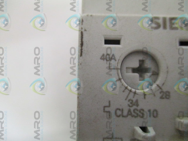 SIEMENS 3RV1042-4FA10 MOTOR STARTER 28-40A UNMP