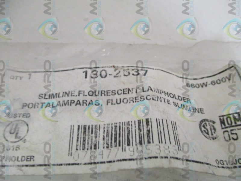 LEVITON 2537 FLUORESCENT LAMPHOLDER  NSMP