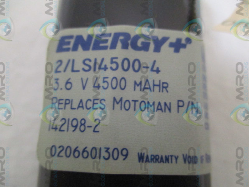 ENERGY+ 2/LSI4500-4 BATTERY 3.6V  NSNP