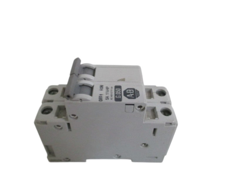 ALLEN BRADLEY 1492-CB2G050 SER. C CIRCUIT BREAKER 5A  UNMP