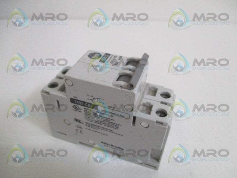 ALLEN BRADLEY 1492-CB2G050 SER. C CIRCUIT BREAKER 5A  UNMP