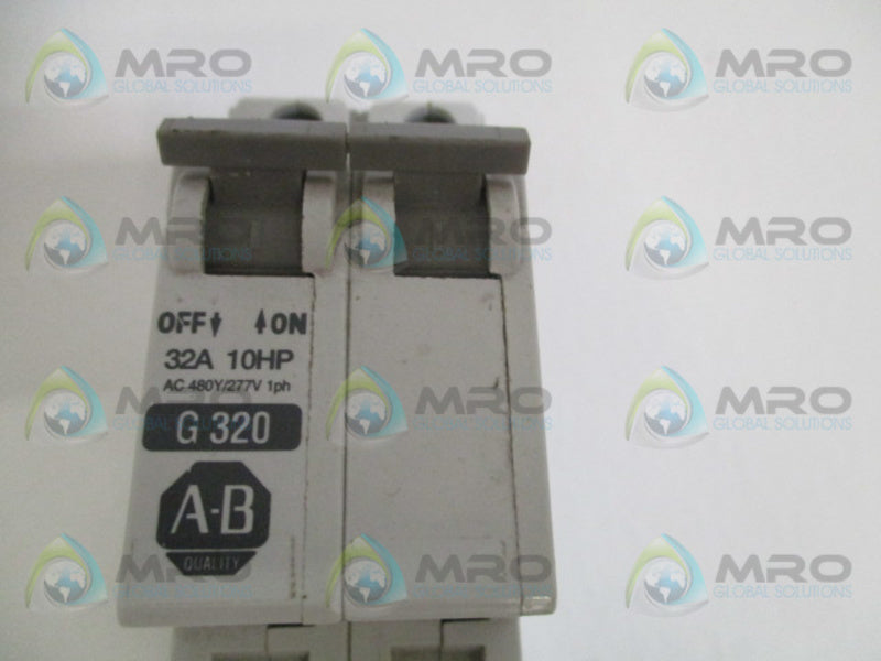 ALLEN BRADLEY 1492-CB2G320 SER. C CIRCUIT BREAKER 32A  UNMP