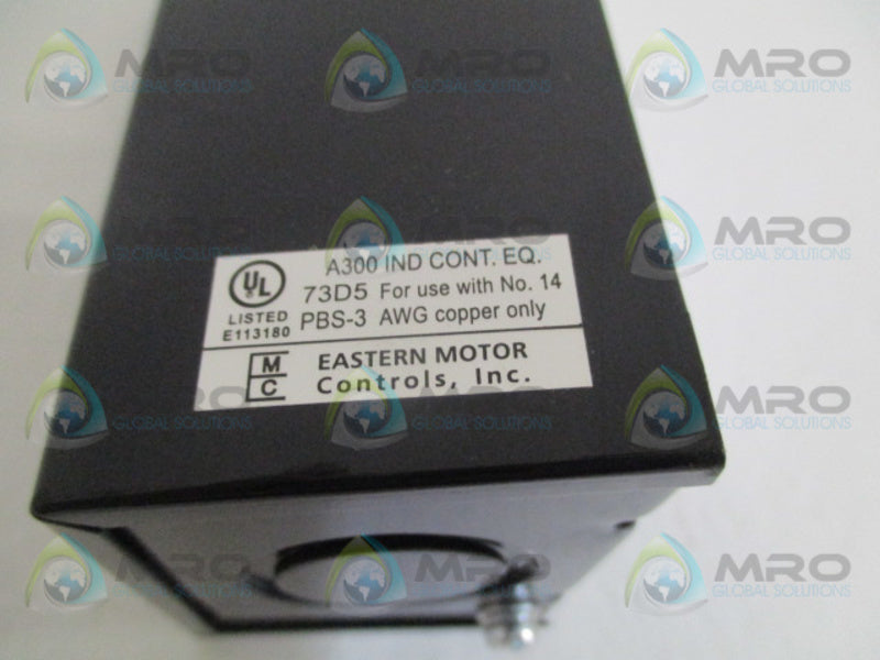 EASTERN MOTOR 73D5-PB-3 PUSHBUTTON STATION  NSMP