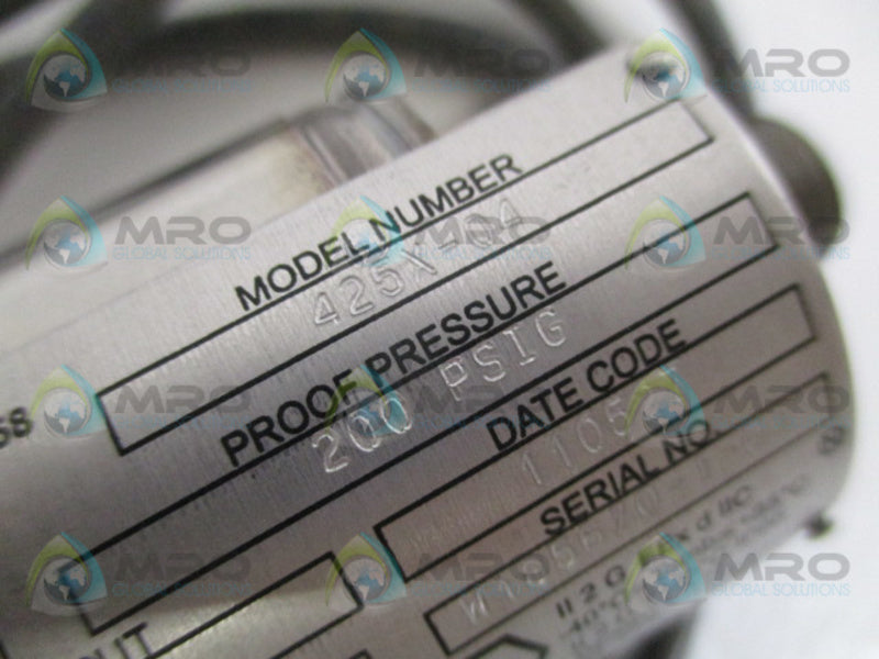 BARKSDALE 425X-04 PRESSURE TRANSDUCER 0-100 PSIG  NSMP
