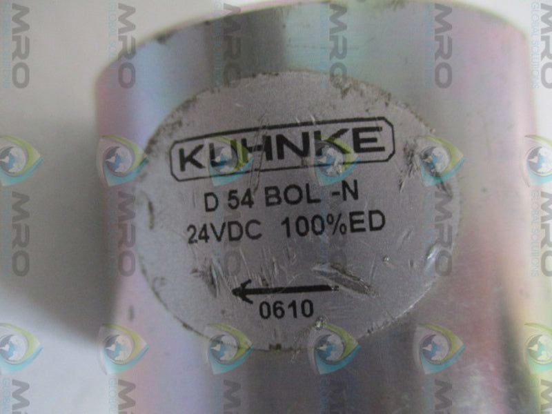 KUHNKE D54BOL-N ROTARY SOLENOID 24VDC UNMP
