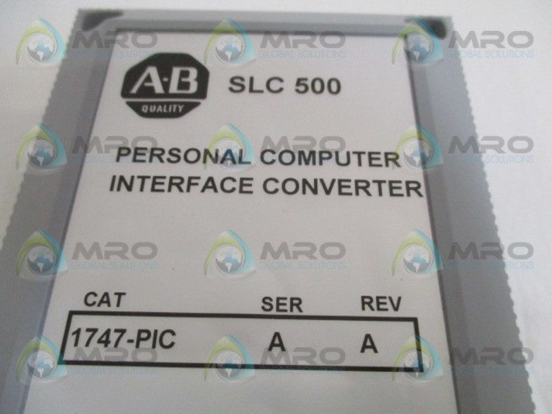 INDUSTRIAL SPARE PART SLC 500 1747-PIC SER. A CONVERTER  NSMP